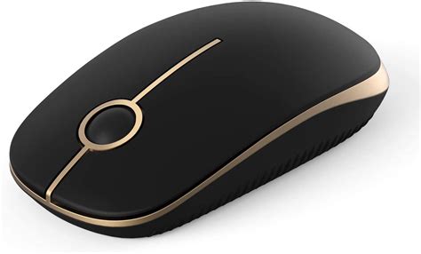 Jelly Comb 2.4G Slim Wireless Mouse with Nano Receiver MS001 (Black and ...