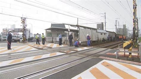 山陽本線踏切 男性はねられ死亡 約2時間半運転見合わせ 広島 ライブドアニュース