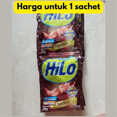 Hilo Swiss Chocolate 28 G 1 Sachet Minuman Coklat Lazada Indonesia