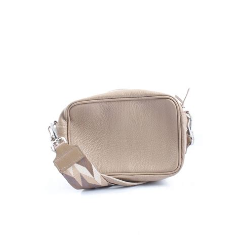 VERA PELLE Torba na ramię nude Shoulder Bag 14797354629 Allegro pl