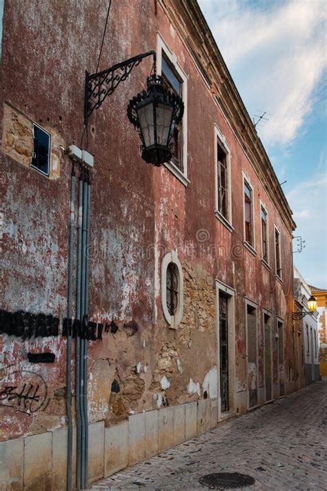 The Old Town of Faro in Faro Portugal Stock Photo - Image of heart ...