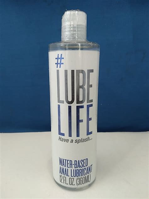 Lubelife Water Based Anal Personal Lubricant Fl Oz Ebay