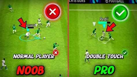 How To Do Perfect Double Touch Skills In Efootball 2024 Mobile Double