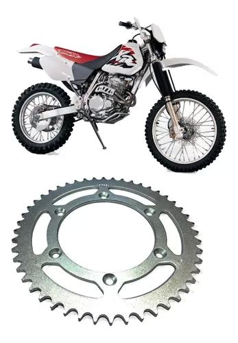 Corona Transmision Honda Xr 250 L 600 Riffel En Fas Motos Envío gratis