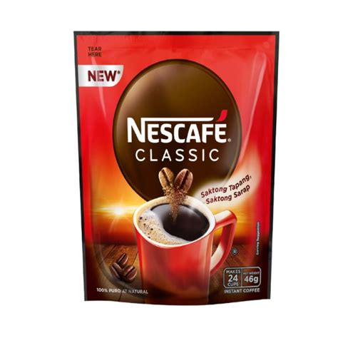 Nescafe Classic Coffee 46g Shopee Philippines