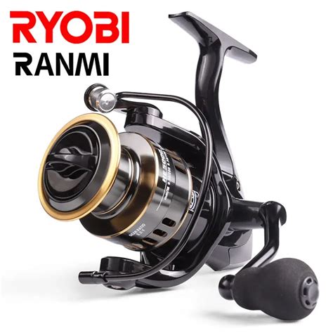 Ryobi Ranmi Alta Velocidade Spinning Fishing Reels Ultraleve Metal