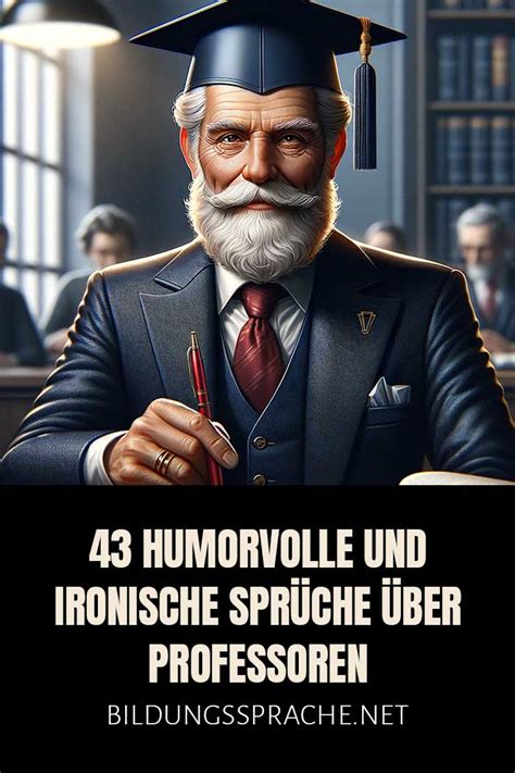 Humorvolle Und Ironische Spr Che Ber Professoren Bildungssprache Net