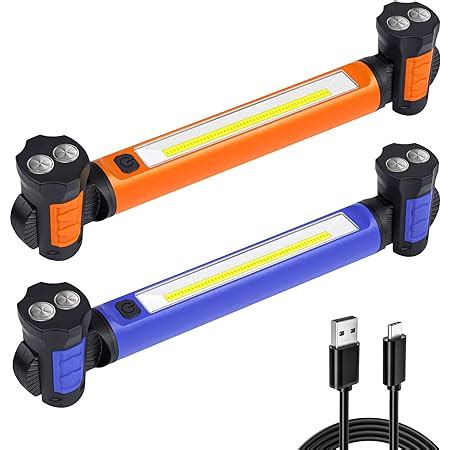 Work Light 2500LM Bright LED Work Lights 5200mAh Rechargeable