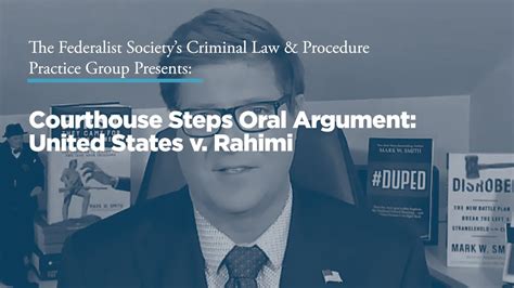 Courthouse Steps Oral Argument United States V Rahimi Youtube