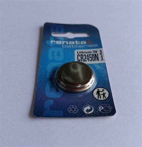 Round CR 2450N Renata Lithium Battery Cell Size Button 3V At Rs 150