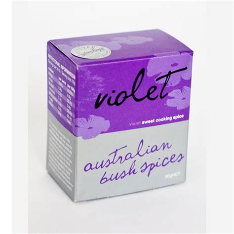 Violet Sweet Cooking Spice Blend 80g Australian Bush Spices