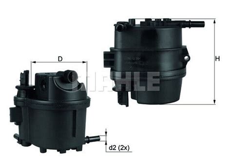 KL 779 KRAFTSTOFFFILTER KNECHT FÜR FORD FIESTA VI FIESTA V FUSION 1 4