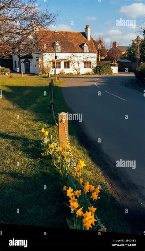 Shottery Village Stratford Upon Avon England Uk Stock Photo Alamy