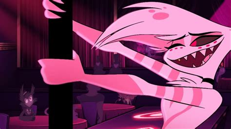 Addict- hazbin hotel(screenshot from chihiroorange) | Hotel, Hazbin hotel angel dust, Angel dust