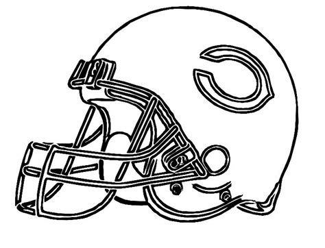 Chicago Bears Coloring Pages at GetColorings.com | Free printable ...