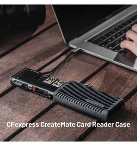 PGYTECH Lector Tarjetas CreateMate CFExpress A SD