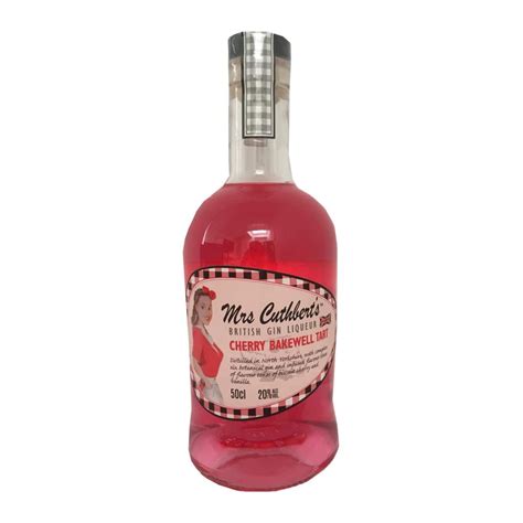 Mrs Cuthberts Cherry Bakewell Tart Gin Liqueur