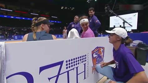 Iga Swiatek Spying On Rybakina And Zverev During World Tennis League