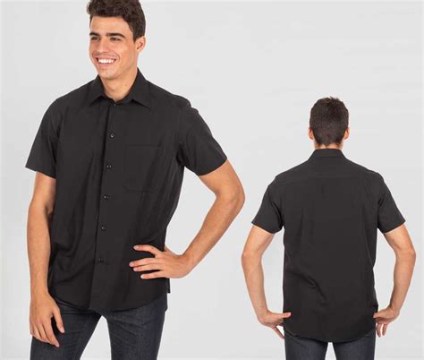 Camisas De Trabajo Baratas Hombre Garys Camisa Uso Laboral Camareros