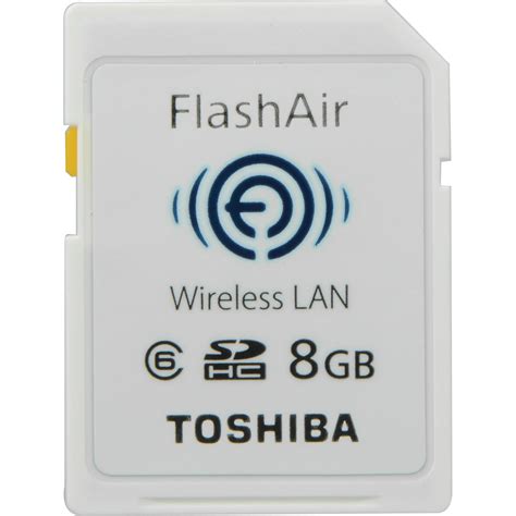 Toshiba 8gb Flashair Wireless Sd Card Pfw008u 1abw Bandh Photo