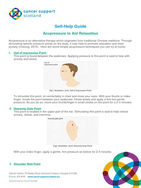 Acupressure To Aid Relaxation | PDF | Acupressure | Massage