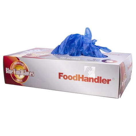 FoodHandler® Classic Blue Vinyl Gloves – FoodHandler®