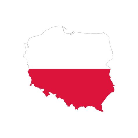 Poland Map Flag | Free SVG