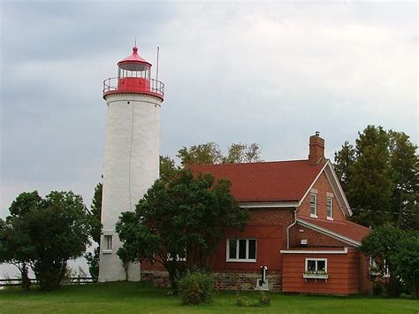 Us Part Of Great Lakes Michigan Jacobsville Portage River