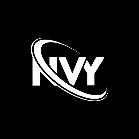 NVY logo. NVY letter. NVY letter logo design. Initials NVY logo linked ...