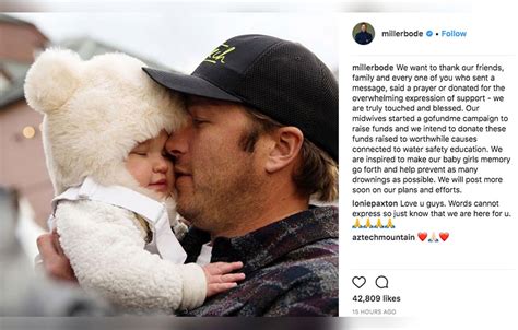 Bode Miller & Wife Make Emotional Statement After Daughter's Drowning