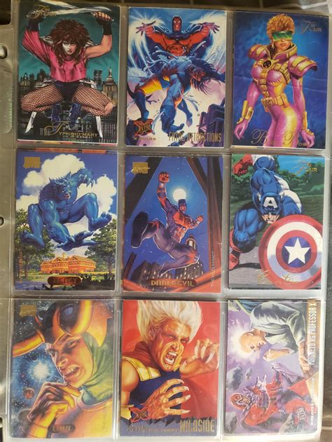 Heres More Of My 90s Marvel Trading Cards Rmarvel