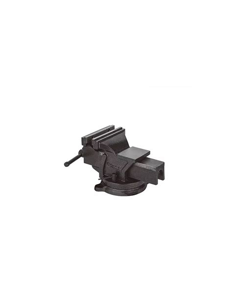 6 in. Metal Bench Vise With Anvil Swivel Base Jaw Open Up To 6 in. Wide ...