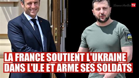 URGENT Macron apporte son soutien total à l Ukraine pour une adhésion