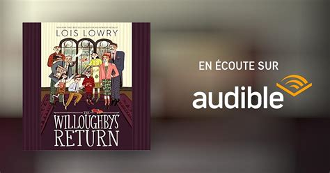 The Willoughbys Return Livre Audio Lois Lowry Audible Fr Livre