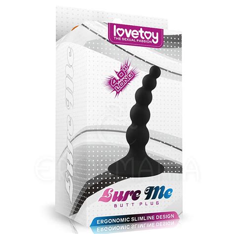 Lure Me 4 0 Long Butt Plug Bolinhas Anais Sex Shop Erosmania