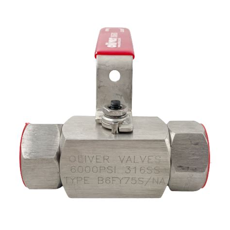 Oliver High Pressure Ball Valve Na Ss