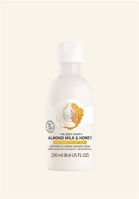 Almond Milk Honey Shower Cream Ml The Body Shop Indonesia