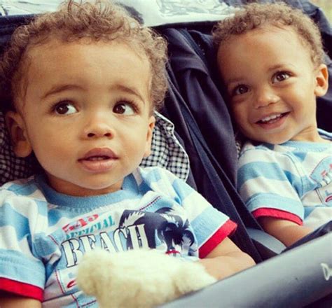 Cutest Mixed Twin Babies