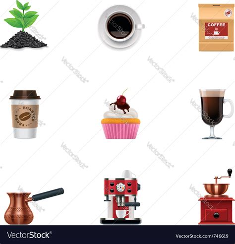 Coffee Brewing Methods Icons Set Different Ways Vector By Olyzel