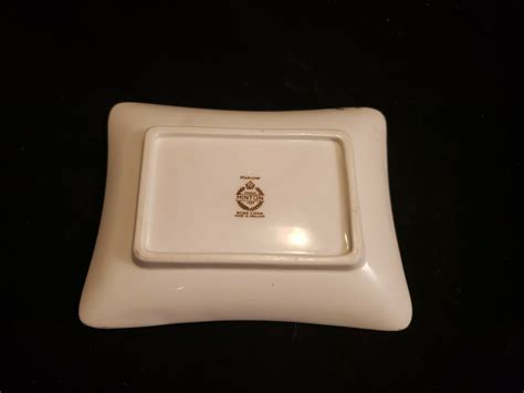 Minton Marlow Bone China Floral Trinket Dish Tray Ashtray Made Etsy