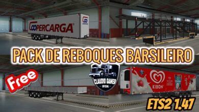 Pack De Reboques Brasileiro Mod Ets2 1 47 Dalenha Mods