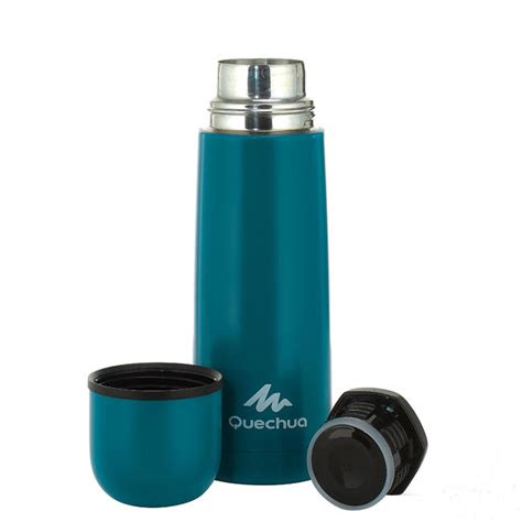 Isothermal Stainless Steel Hiking Bottle 0.4 L - Blue