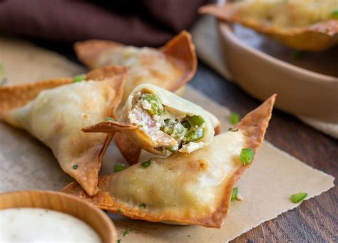 Jalapeno Popper Wontons Recipe Jalapeno Wonton Poppers Wonton