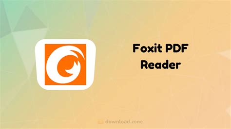 Foxit reader pdf PDF document viewer and creator software free download