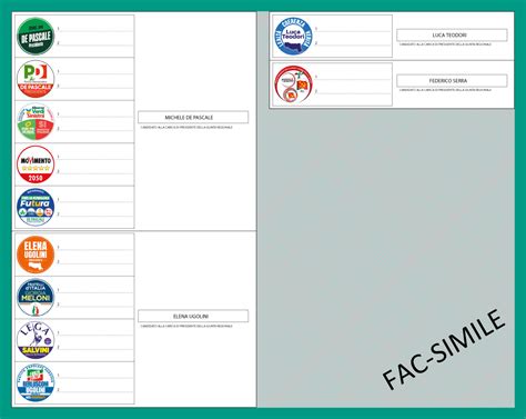 Elezioni Emilia Romagna Fac Simile Scheda E Legge Elettorale