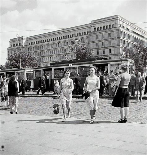 Women In Warsaw Poland 1950s Warsaw Warsaw Poland Poland