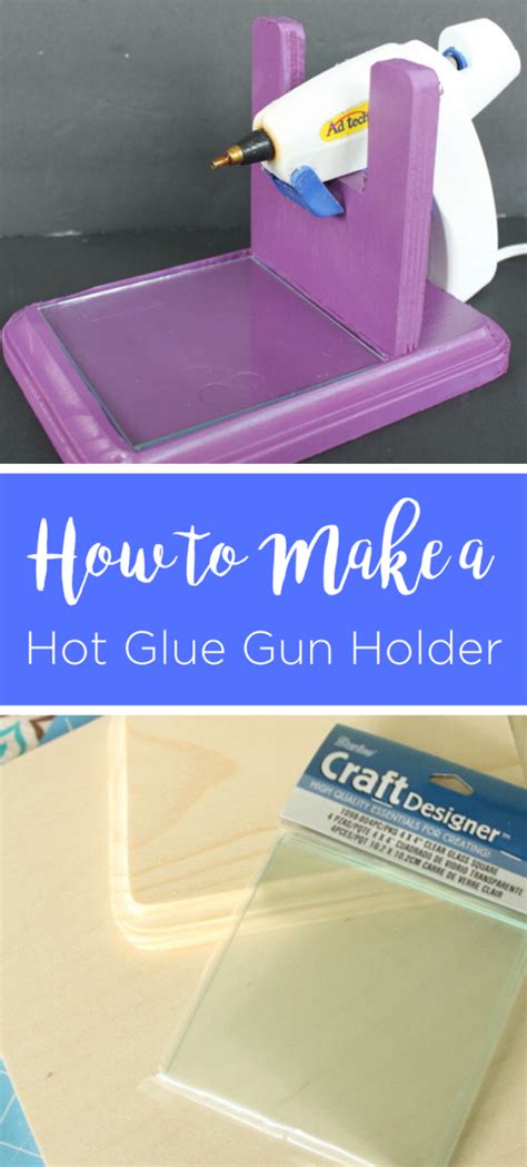 How To Make A Hot Glue Gun Holder Angie Holden The Country Chic Cottage