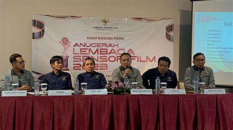 Foto Anugerah Lembaga Sensor Film 2023 Digelar 14 September Tekankan