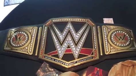 WWE World Heavyweight Championship Replica Belt UNBOXING YouTube