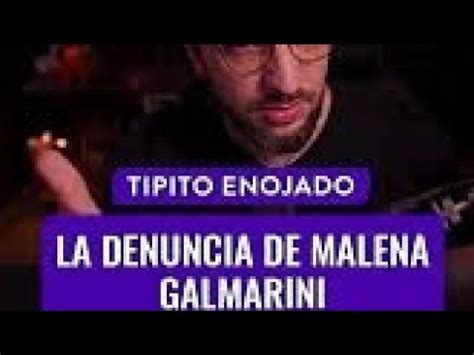 una nueva noticia Malena la esposa de massa denunció a tipito enojado